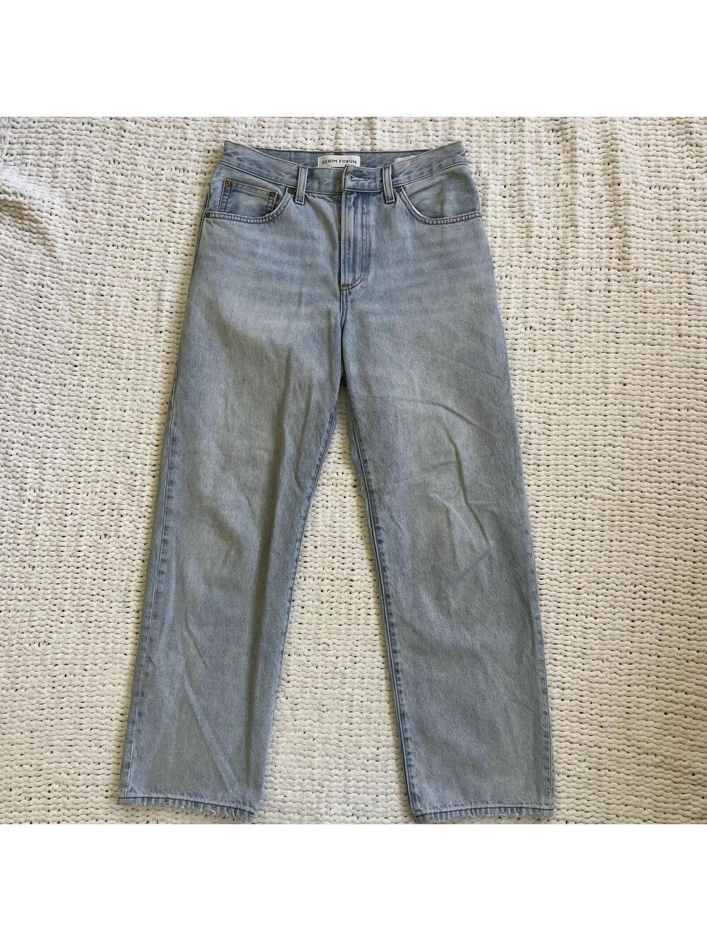Aritzia Denim Forum Women's The 90's Marlo High Rise Baggy - Size 28
